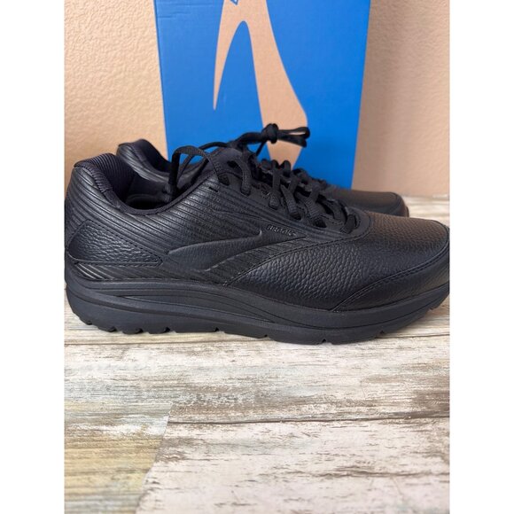 Brooks Shoes - Brooks Addiction Walker 2 Women's Black Leather Walking Shoes Sz 11B NIB